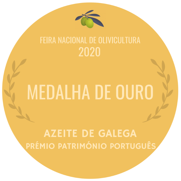 Medalha Ouro 2020 Feira Nacional Olivicultura