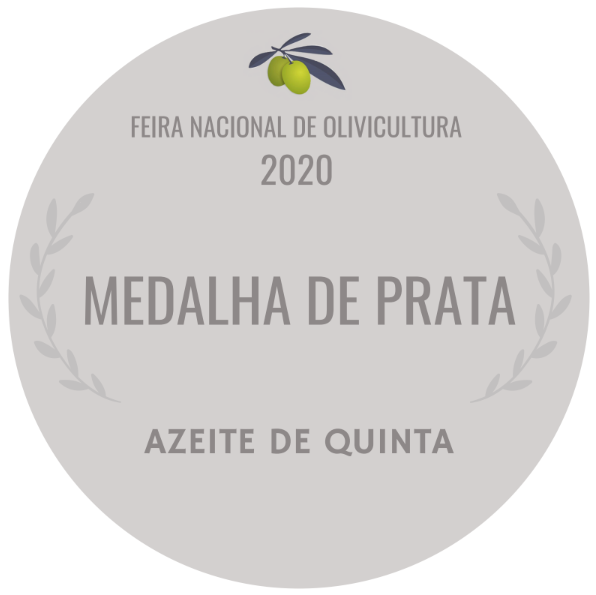 Medalha Prata 2020 Feira Nacional Olivicultura